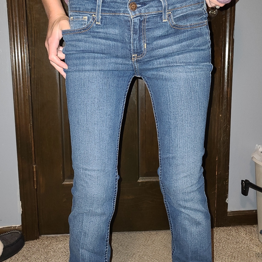 OS hollister bootcut jeans